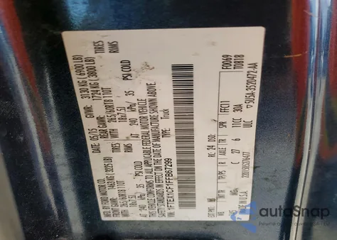 2015 Ford F150 Super Cab from USA, damaged, VIN 1FTEX1CF1FFB67299